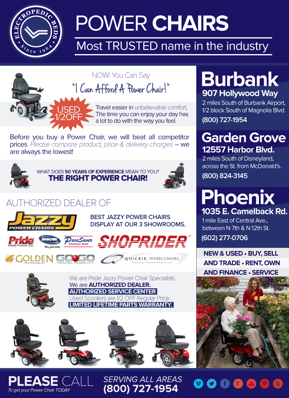 rent los angeles wheelchair pride jazzy power chair