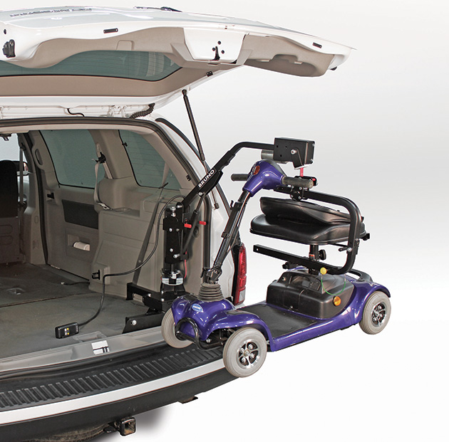 bruno scooter lift harmar trilift pride wheelchair carrier San