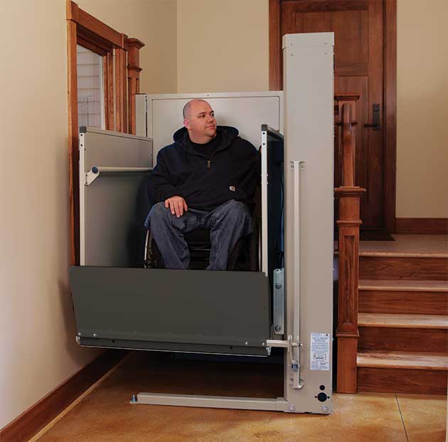 Phoenix Bruno VPL Vertical Platform Wheelchair Elevator Mobile Home